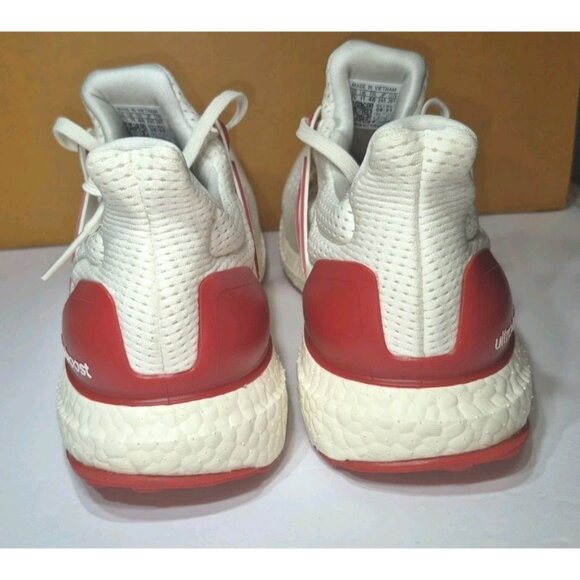 ADIDAS UltraBOOST 1.0 Off White/Red  MEN\'S Size 11.5 New